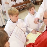Błogosławieństwo ministrantów słowa Bożego