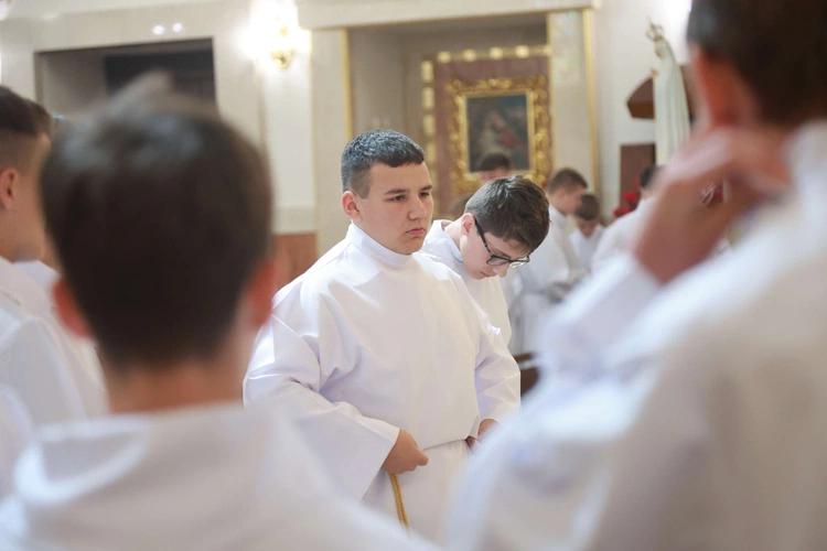 Błogosławieństwo ministrantów słowa Bożego