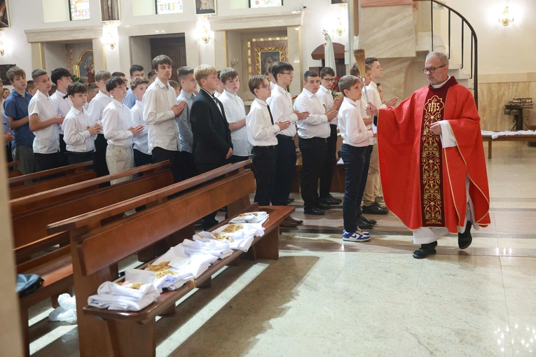 Błogosławieństwo ministrantów słowa Bożego