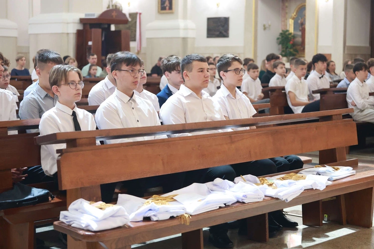 Błogosławieństwo ministrantów słowa Bożego