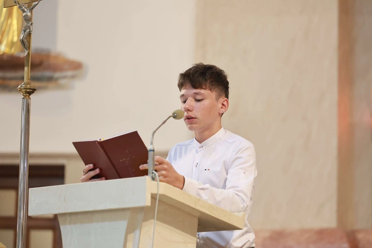 Błogosławieństwo ministrantów słowa Bożego