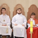Błogosławieństwo ministrantów słowa Bożego