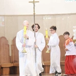 Błogosławieństwo ministrantów słowa Bożego