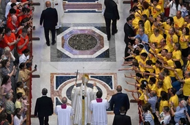 Jubileusz sportowów - Msza w Bazylice Watykańkiej