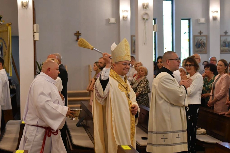 Poświęcenie kościoła w. św. Antoniego Padewskiego w zielonogórskim Przylepie