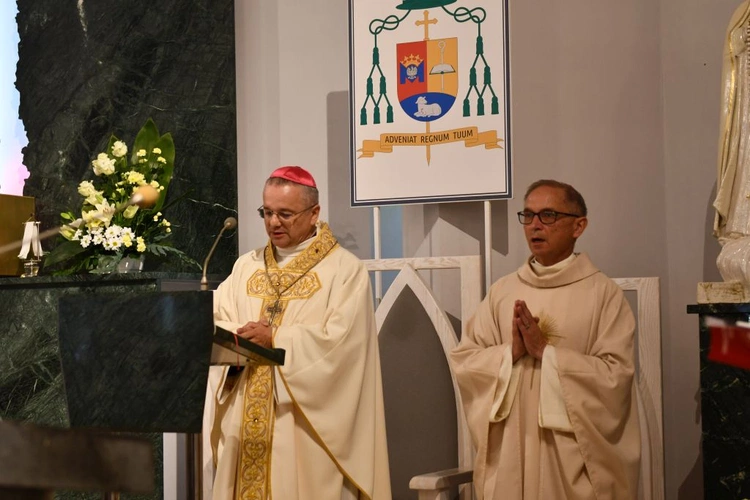 Poświęcenie kościoła w. św. Antoniego Padewskiego w zielonogórskim Przylepie