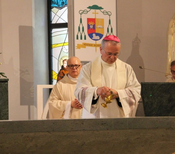 Poświęcenie kościoła w. św. Antoniego Padewskiego w zielonogórskim Przylepie