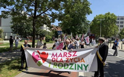 Katowice. X Marsz dla Życia i Rodziny [ZDJĘCIA]