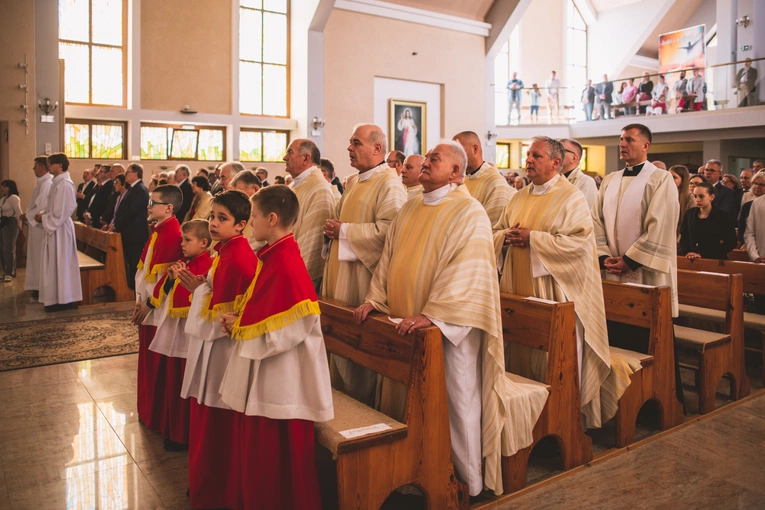 Poświęcenie kościoła św. Kingi w Kowalach