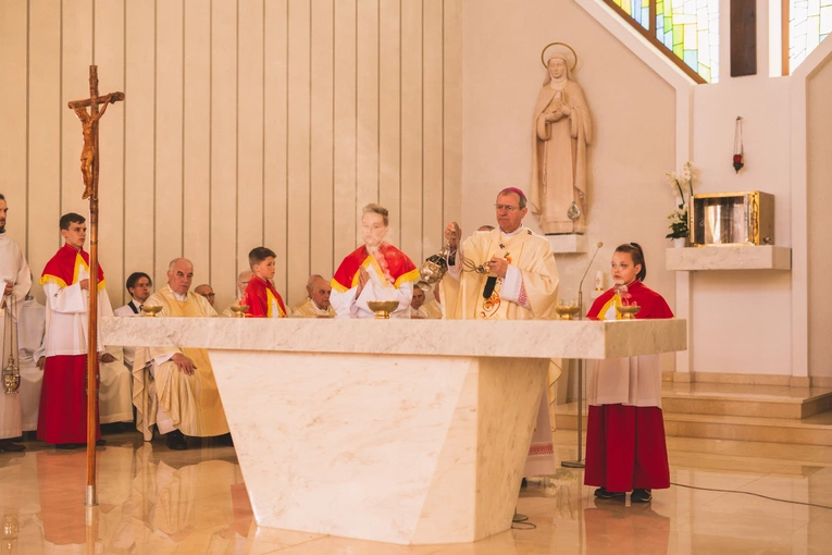 Poświęcenie kościoła św. Kingi w Kowalach