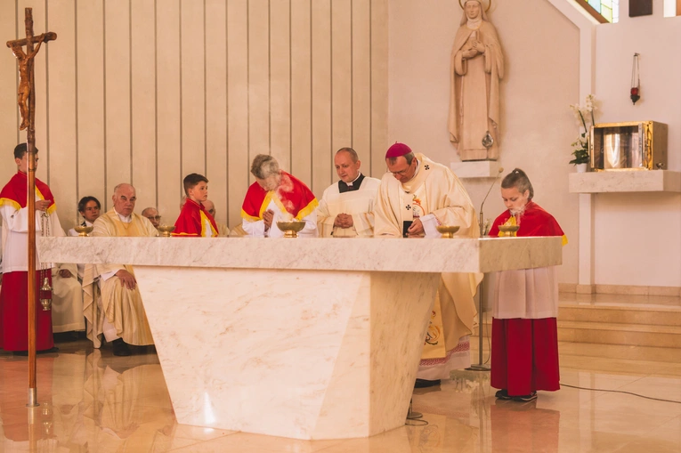 Poświęcenie kościoła św. Kingi w Kowalach