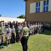 Rodzinny piknik z harcerzami 