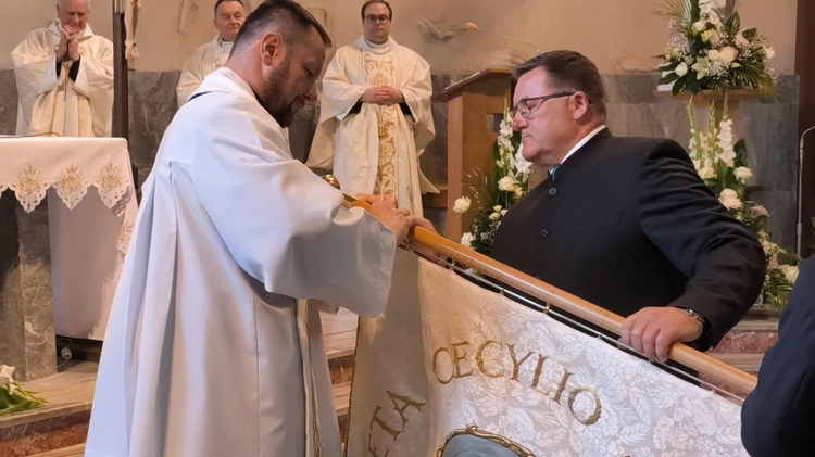 Chór parafii NMP Wspomożenia Wiernych w Zalesiu Dolnym