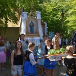 Pielgrzymi na odpuście ku czci Trójcy Świętej