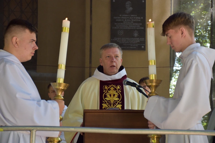 Msza św. odpustowa na Kalwarii Wejherowskiej