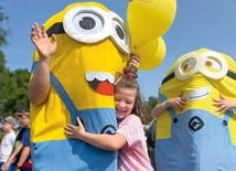 Najmłodsi  znów bawili się na caritasowym pikniku.