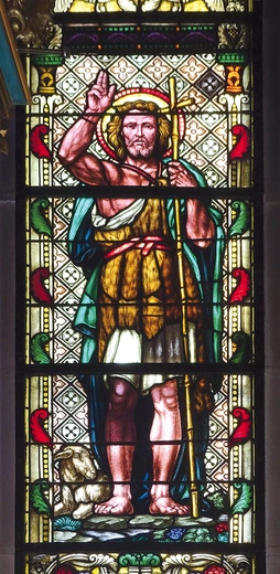 „Św. Jan Chrzciciel”, 1920 r., Adolph Seiler, Wrocław;  kościół NSPJ w Turzu.