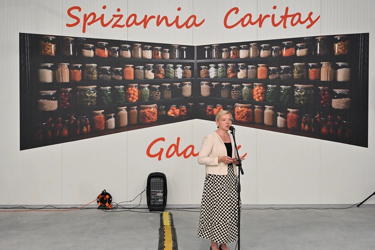 Otwarcie magazynu Caritas AG