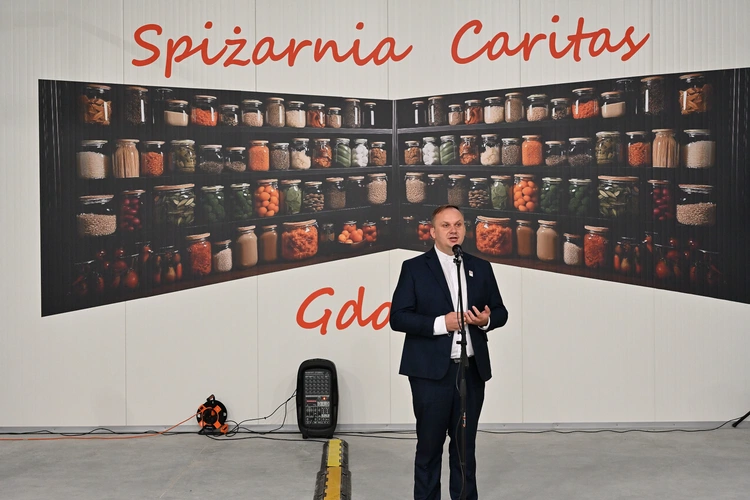 Otwarcie magazynu Caritas AG