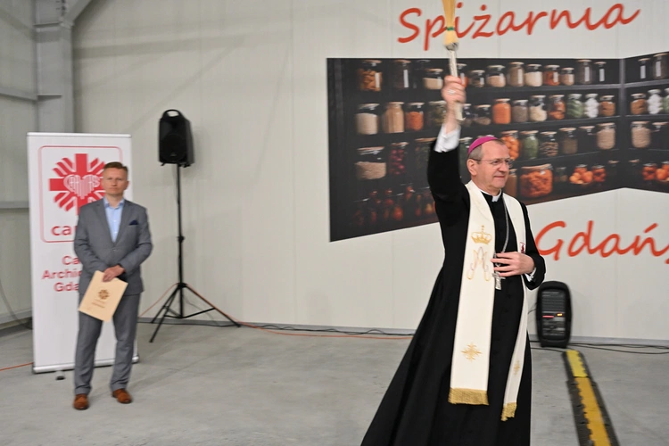 Otwarcie magazynu Caritas AG
