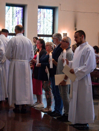 Rozesłanie przed rekolekcjami oazowymi 