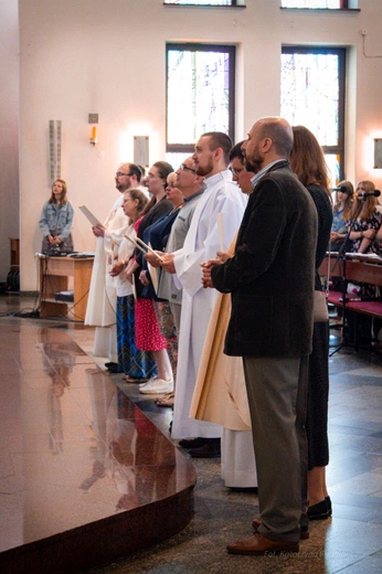 Rozesłanie przed rekolekcjami oazowymi 