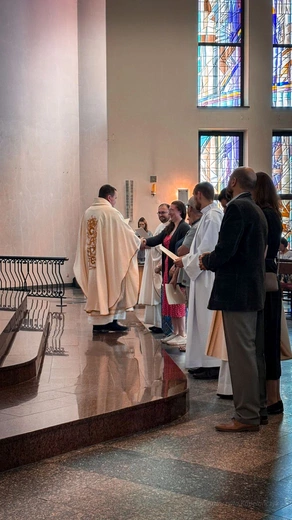 Rozesłanie przed rekolekcjami oazowymi 