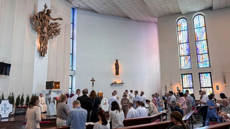 Rozesłanie przed rekolekcjami oazowymi 