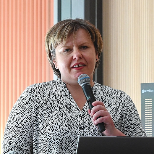 Jadwiga Wójciak, prezes stowarzyszenia Partnerstwo Borów Niemodlińskich. 