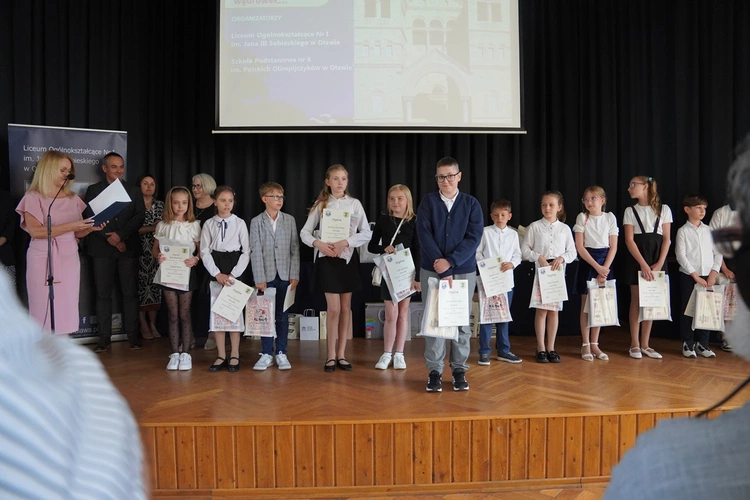 Gala konkursów biblijnych w Oławie 
