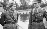 Gen. Stanisław Sosabowski (z lewej) z gen. Frederickiem Browningiem