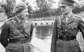 Gen. Stanisław Sosabowski (z lewej) z gen. Frederickiem Browningiem