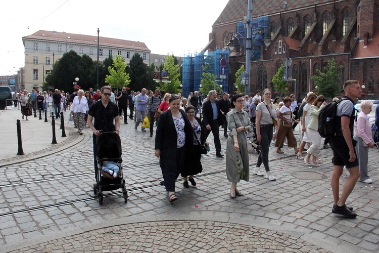 Boże Ciało 2025 - wrocławska procesja centralna