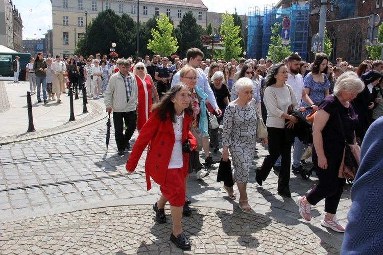 Boże Ciało 2025 - wrocławska procesja centralna