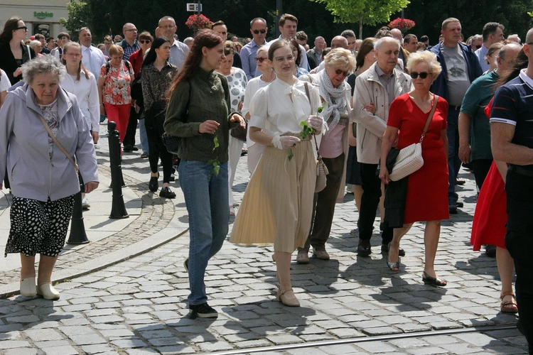 Boże Ciało 2025 - wrocławska procesja centralna
