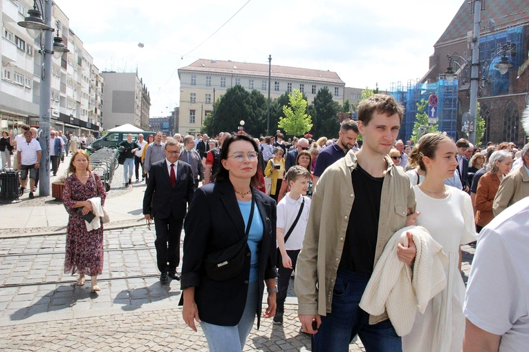 Boże Ciało 2025 - wrocławska procesja centralna
