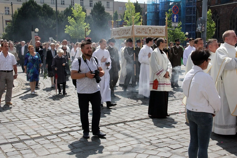 Boże Ciało 2025 - wrocławska procesja centralna