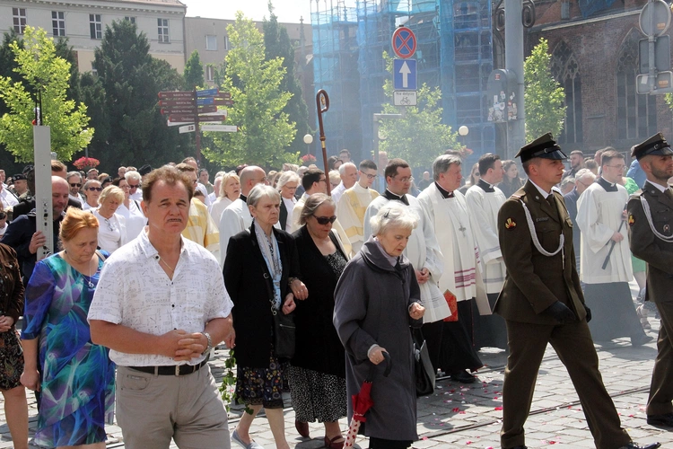 Boże Ciało 2025 - wrocławska procesja centralna