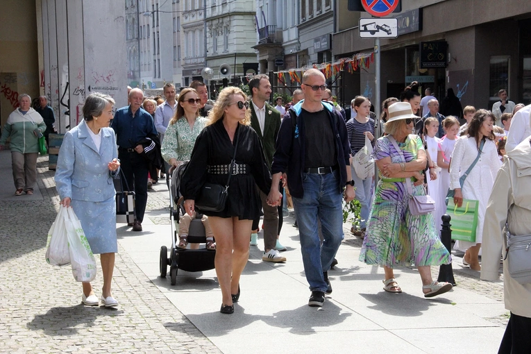 Boże Ciało 2025 - wrocławska procesja centralna