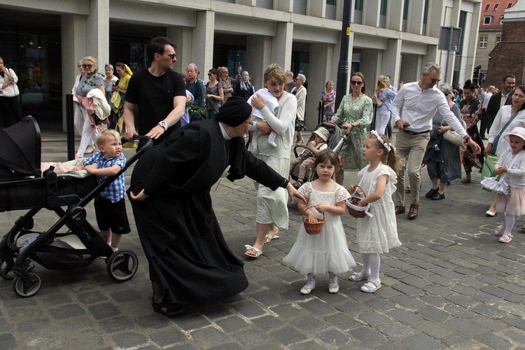 Boże Ciało 2025 - wrocławska procesja centralna