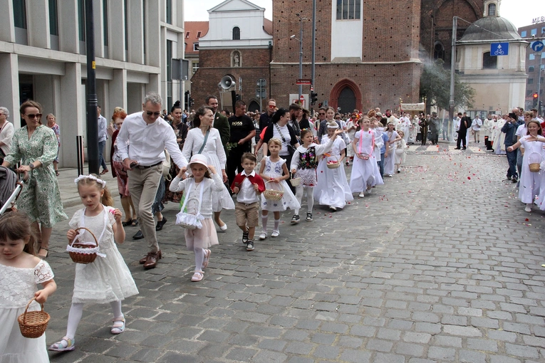 Boże Ciało 2025 - wrocławska procesja centralna