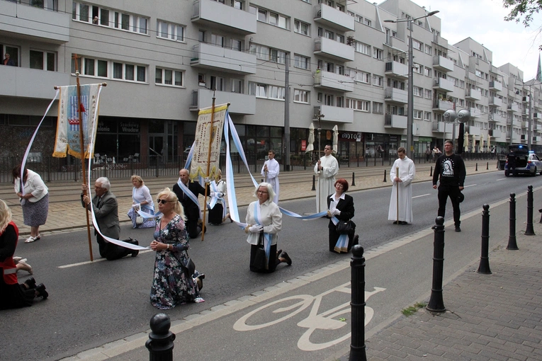 Boże Ciało 2025 - wrocławska procesja centralna