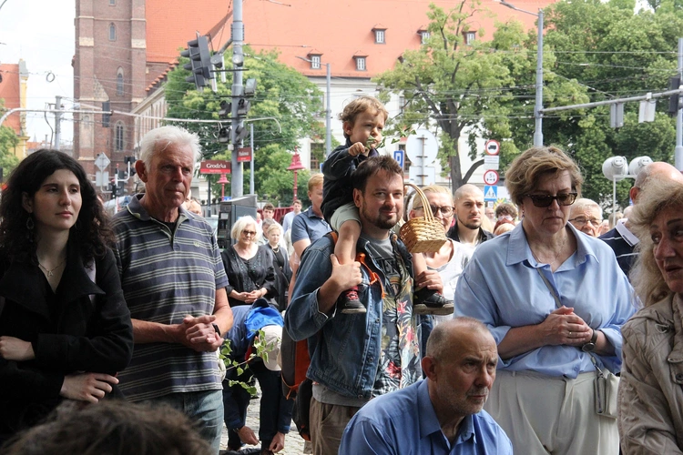 Boże Ciało 2025 - wrocławska procesja centralna
