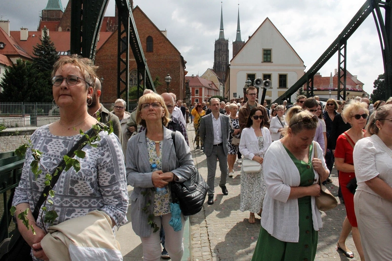 Boże Ciało 2025 - wrocławska procesja centralna
