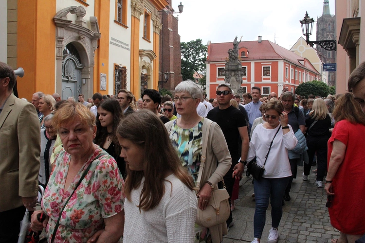 Boże Ciało 2025 - wrocławska procesja centralna