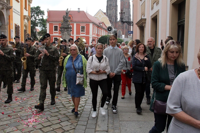 Boże Ciało 2025 - wrocławska procesja centralna