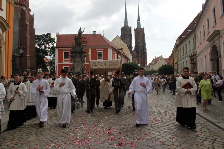 Boże Ciało 2025 - wrocławska procesja centralna