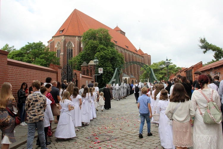 Boże Ciało 2025 - wrocławska procesja centralna
