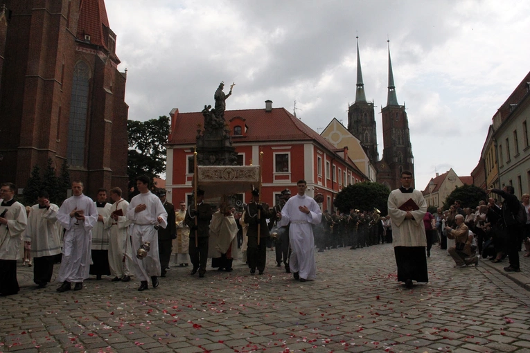 Boże Ciało 2025 - wrocławska procesja centralna