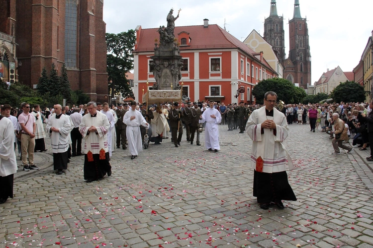 Boże Ciało 2025 - wrocławska procesja centralna